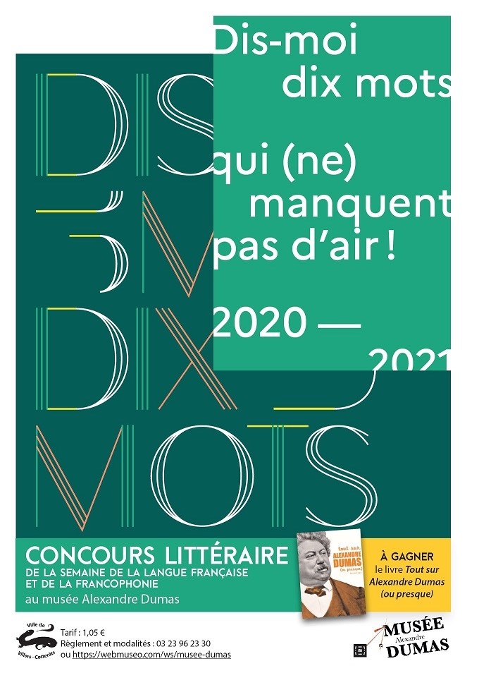 Concours littéraire Dismoi dix mots qui (ne) manquent pas d'air