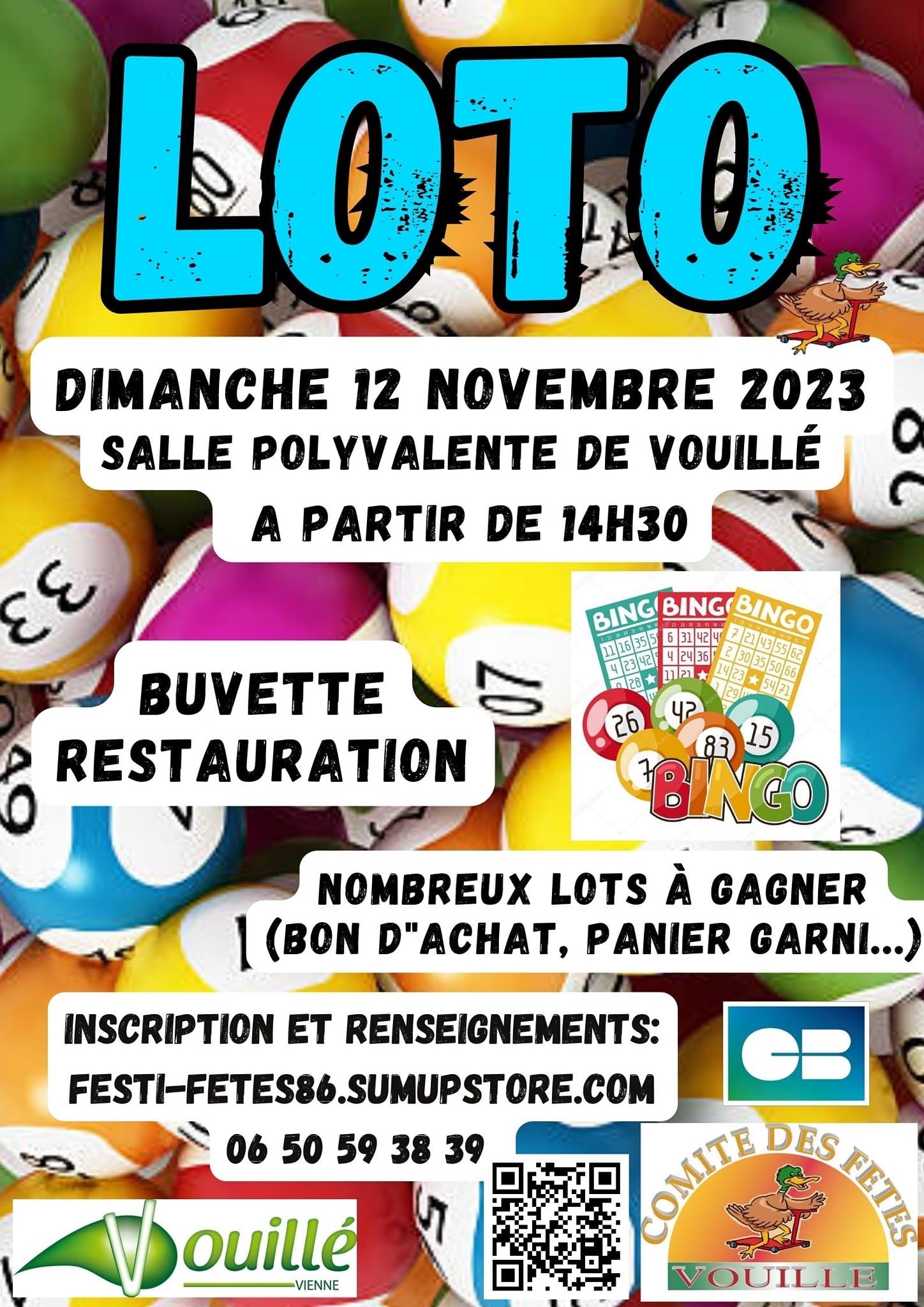 Loto Du Samedi 26 Novembre 2023 Loto de Vouillé