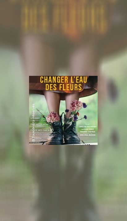Changer l'eau des fleurs » de Valérie Perrin au Théâtre Lepic