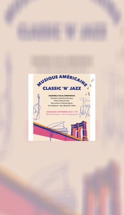 Concert Dégustation - Musique Américaine Classic'N'Jazz