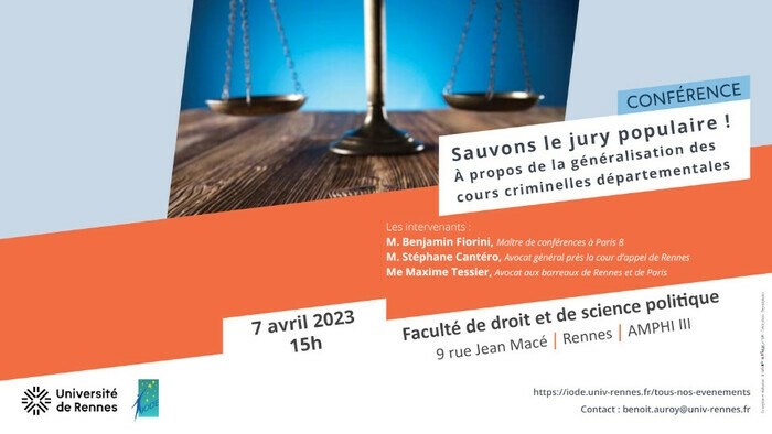 Sauvons Le Jury Populaire ! À Propos De La Généralisation Des Cours ...