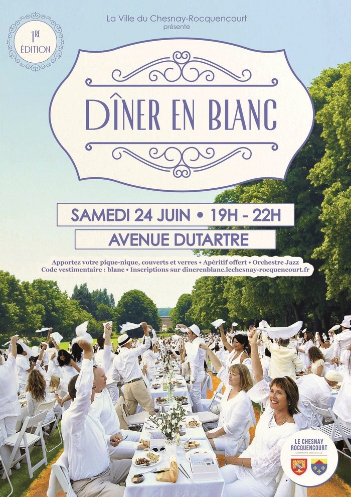 1ère ÉDITION DÎNER EN BLANC