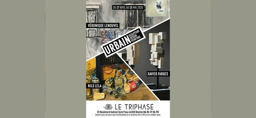 Urbain – Sculpture, dessin, peinture – Galerie Le Triphasé