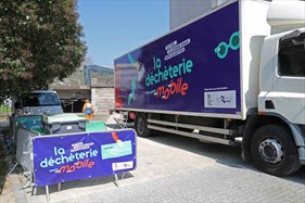 Déchèterie mobile, quartier Le Blosne Déchèterie mobile, quartier Le Blosne