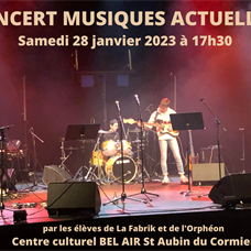 Concert Musiques Actuelles 28 01 2023 ©