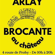 Brocante au Château 22 avril 23 ©château d'Arlay