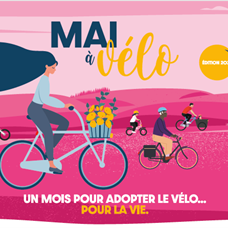 Affiche officielle de Mai à vélo ©