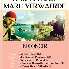 Concerts de Karen Lano et Marc Verwaerde à la ferme de Renou ©