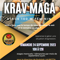 Stage mensuel KravMaga 100%feminin ©