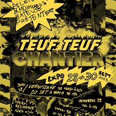 Affiche TEUF TEUF Chantier ©Morvan LE BIHAN et Morgane BERTRANDE