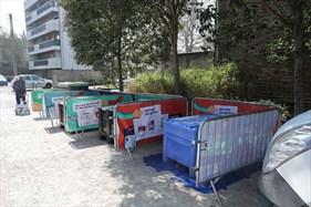 Déchèterie mobile, quartier Le Blosne Déchèterie mobile, quartier Le Blosne