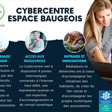 Activités Cybercentre ©Espace Baugeois