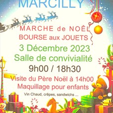 Marché de Noël et Bourses aux Jouets à Marcilly ©