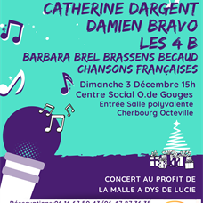 Concert Catherine Dargent au profit de La Malle à Dys ©La Malle à Dys de Lucie
