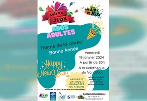 Soirée jeux ados et adultes 