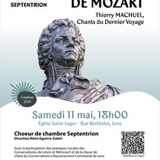 Affiche Requiem de Mozart ©Choeur de Chambre Septentrion