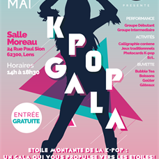 Affiche K-Pop Gala ©@BamByeol'Crew