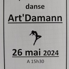 Danse contemporaine avec la compagnie Art'Damann ©