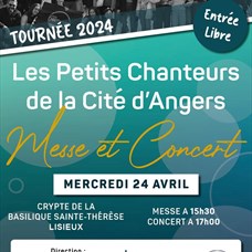 Concert des Petits Chanteurs de la Cité d'Angers ©