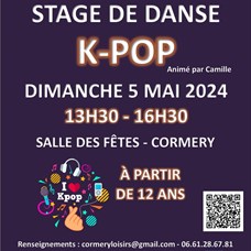 CORMERY LOISIRS_Stage de danse K-POP 2024 ©Cormery Loisirs