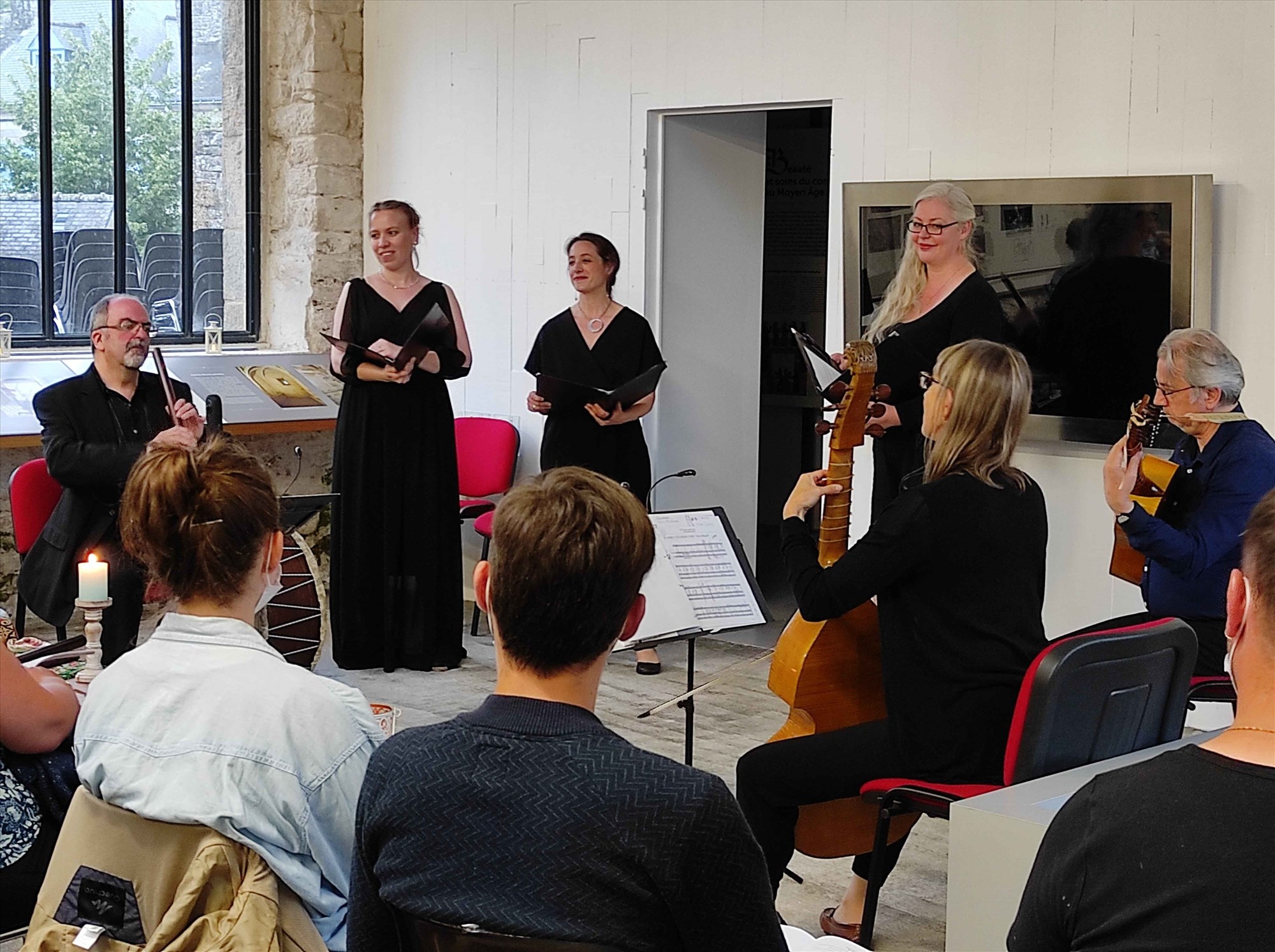 Baptême de musique médiévale aux Bains de la Reine : un concert hors du