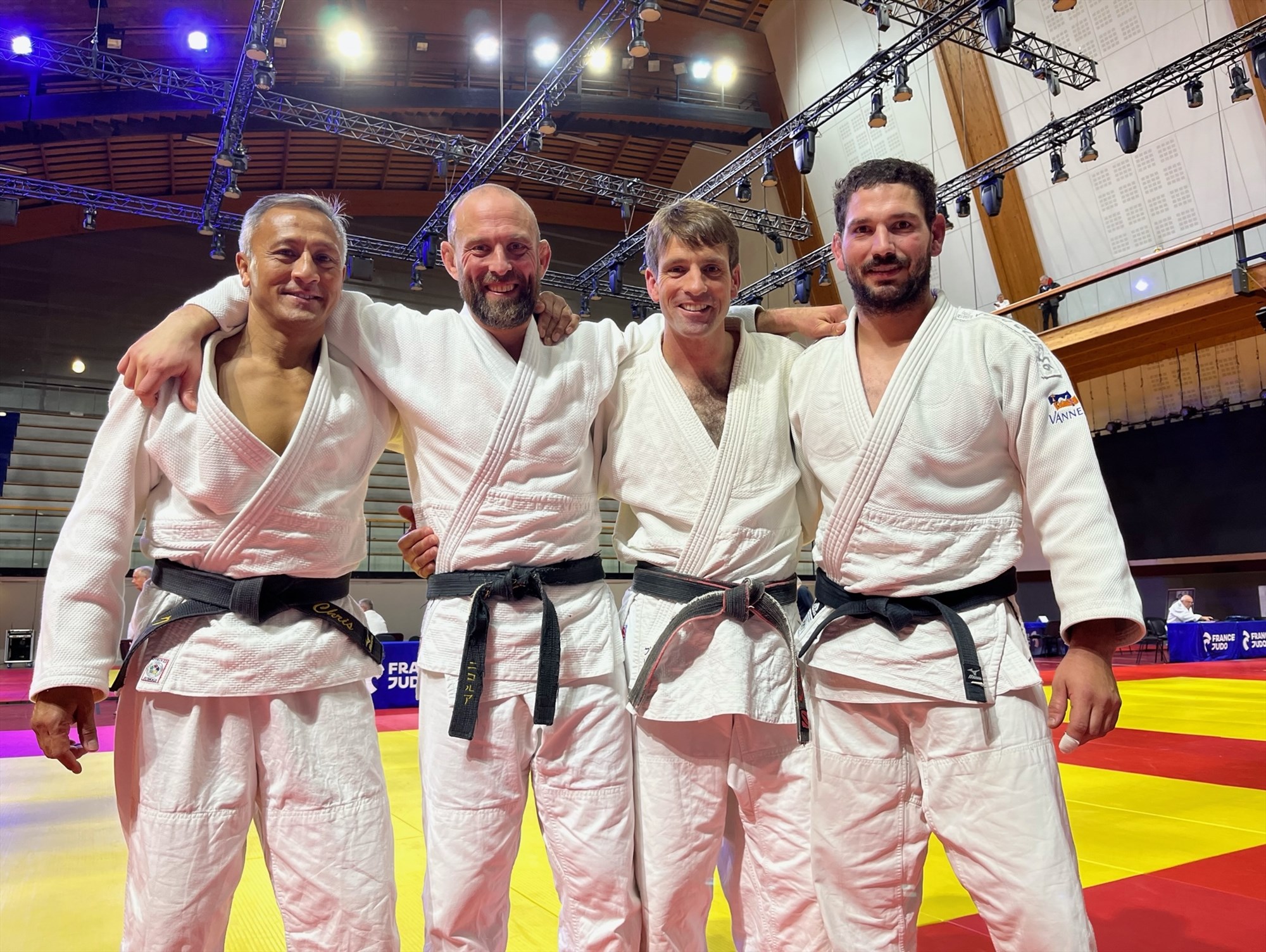 Quimper. 6e dan de judo pour Nicolas Cloteaux