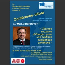 Conférence : L'Europe en panne d'énergie, pour une politique énergétique commune ©