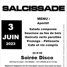 Salcissade et soirée disco le 3 juin à Caussidières ©CdF St-Léon Caussidières