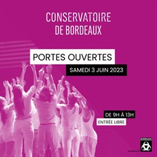 Journée portes ouvertes ©Conservatoire de Bordeaux