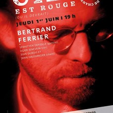 Bertrand Ferrier 'Le ciel est rouge (ou il devrait)' le 1er juin, Théâtre du Gouvernail, Paris ©