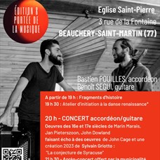 Festival INVENTIO : Visite-concert accordéon-guitare duo 