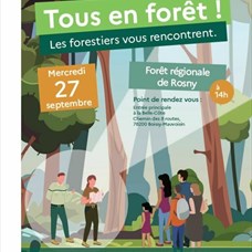 Tous en forêt ! Les forestiers vous rencontrent en Forêt régionale de Rosny ©(c) Île-de-France Nature