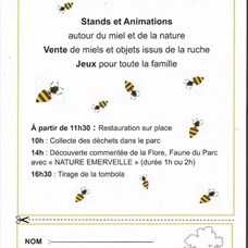 Sortie Nature dans le Domaine de Montjean pendant la fête du miel et de la Nature de Wissous ©