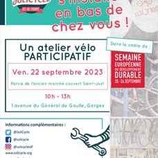 Solicycle - Atelier vélo participatif ©
