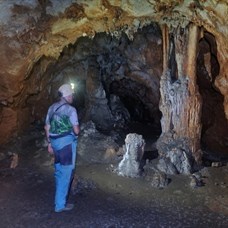 Traversée de la Grotte de Trassanel avec le GPS ©