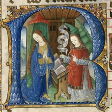 Les rouleaux de Saint-Dié au Moyen Âge ©Médiathèque intercommunale de Saint-Dié-des-Vosges, Ms. 74