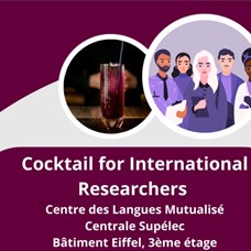 Cocktail pour les chercheurs internationaux et leurs familles ©