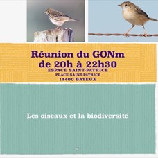 Conférence GONm - Les oiseaux et la biodioversité ©