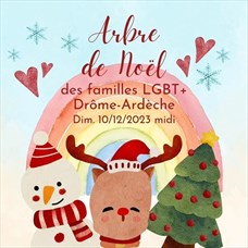 Arbre de Noel des familles LGBT+ ©