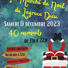 Marché de Noël de Lagrâce-Dieu ©
