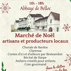 Marché de Noël Abbaye de Belloc ©