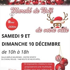 2ème édition du Marché de Noël de la ville d'Isneauville ©